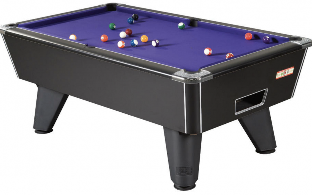 Supreme Winner “Coin-Operated – Electronic Mechanism” Pool Tables